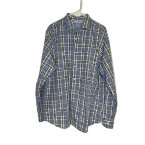 Banana Republic Men's Luxe Poplin Standard Fit Casual Button Down XL